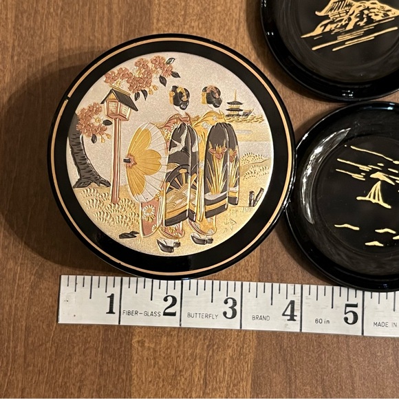 Vintage Japanese Coaster Set - Picture 9 of 12